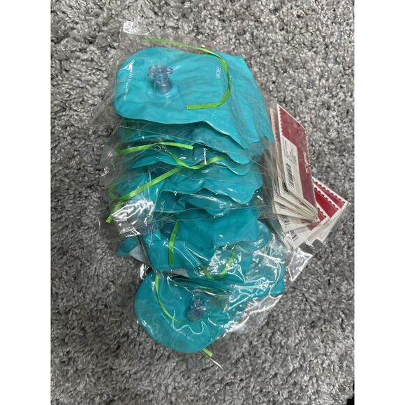 Big Inflatable Character Gift Tag Snowman Approx 3"x5" Bundle Set Of 10 New - Picture 7 of 8